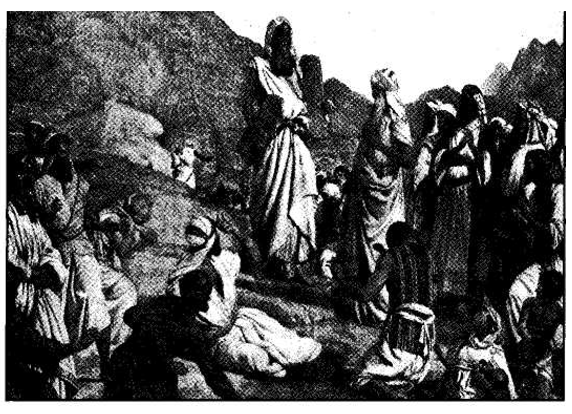 So the children of Israel made all the work